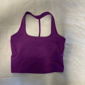 Mika Yoga Wear Crop Bra top sz Med